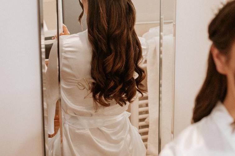 Bridal hair