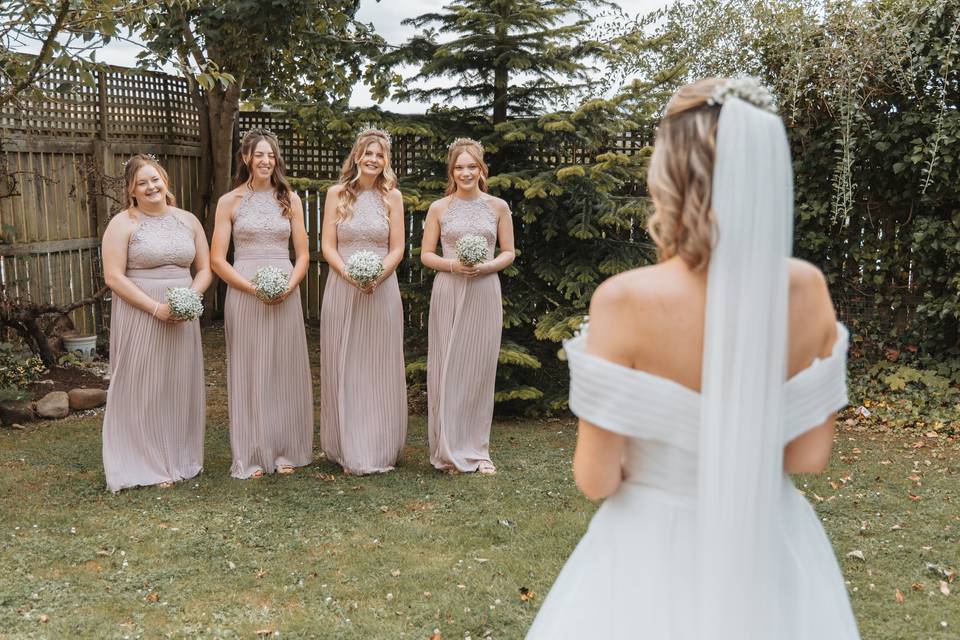 Bridesmaid reveal