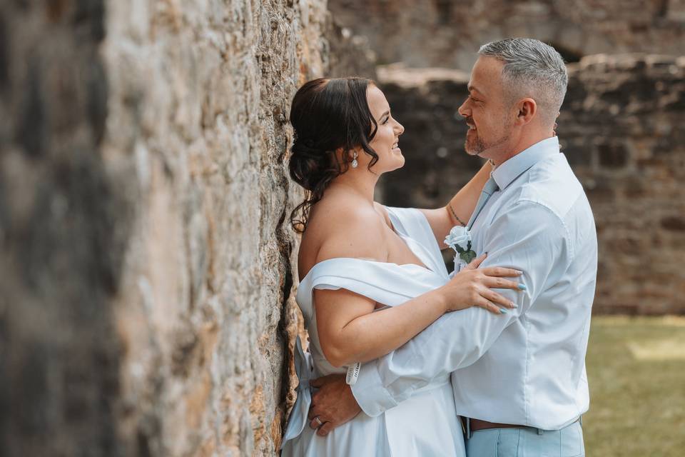 Together by the wall