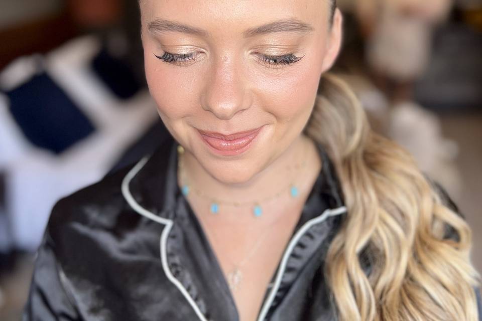 Maid of honour makeup