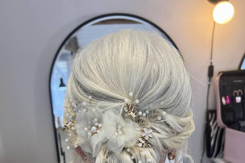 Mother of the Bride pretty bun