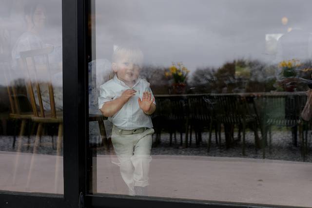 Child in Window