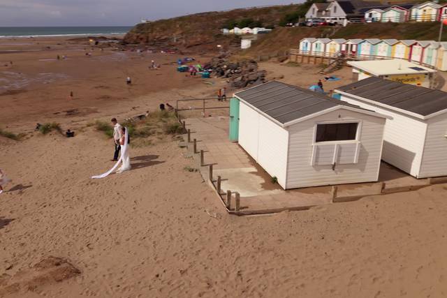 Drone at Beach