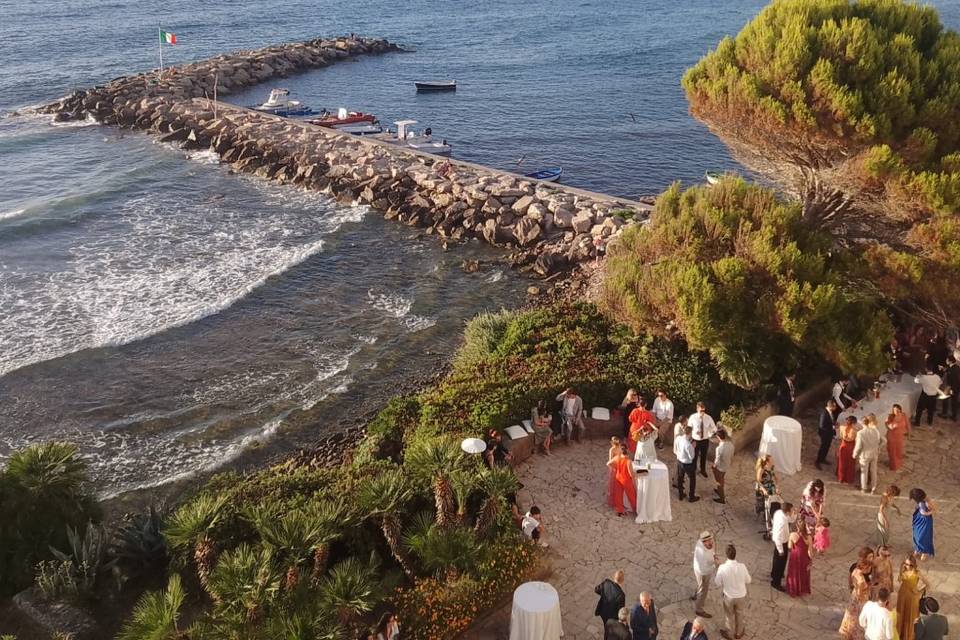 Churchyard on the sea