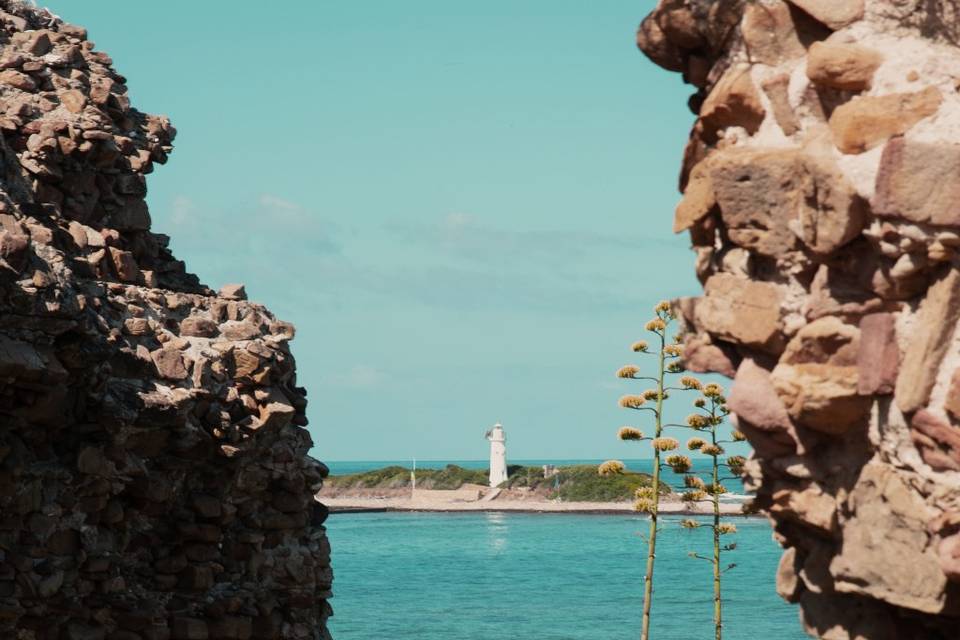 Antique ruins & Islet