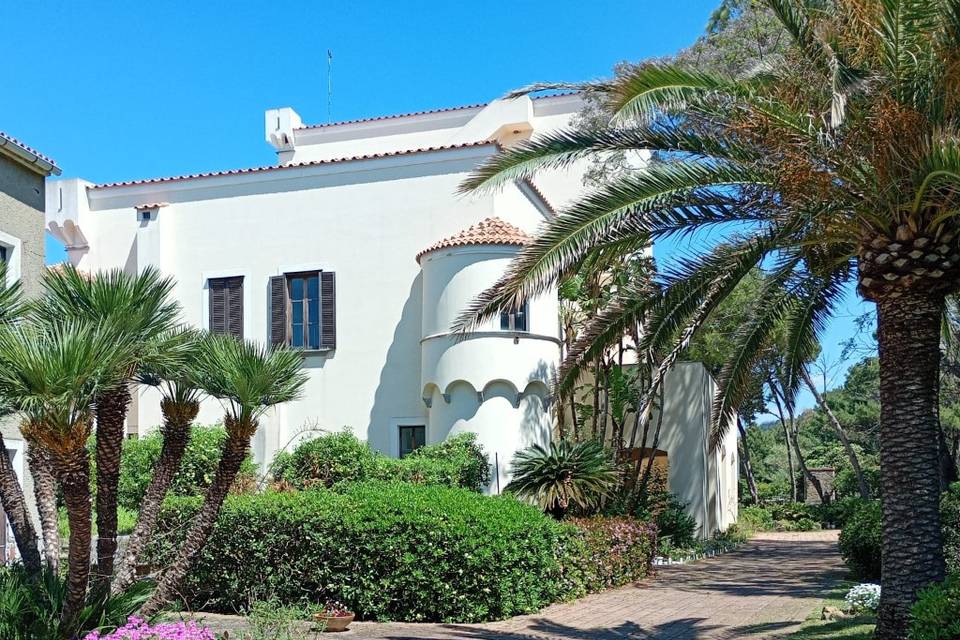 Rear View of the Castle