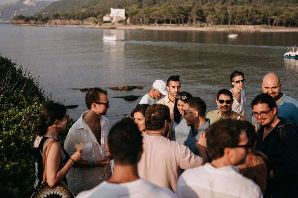 Welcome Party on Private Islet