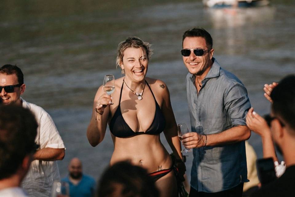 Welcome Party on Private Islet