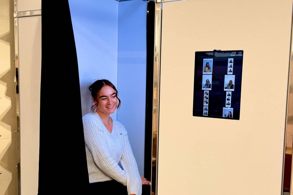 Enclosed Booth