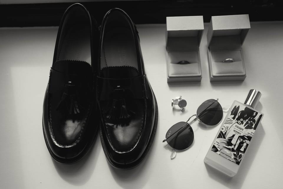 Real Wedding - Flatlay