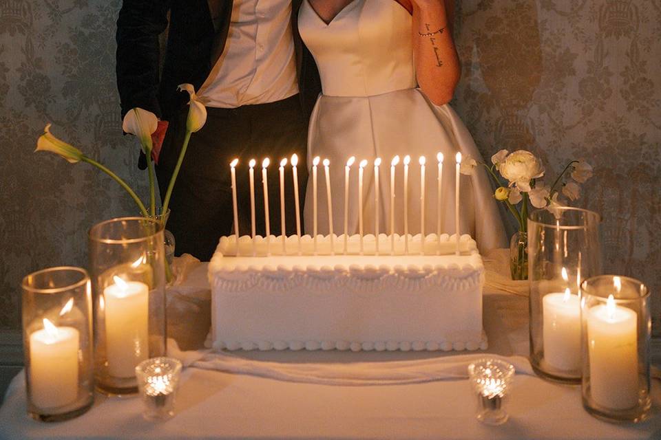 Cake & Candles Concept