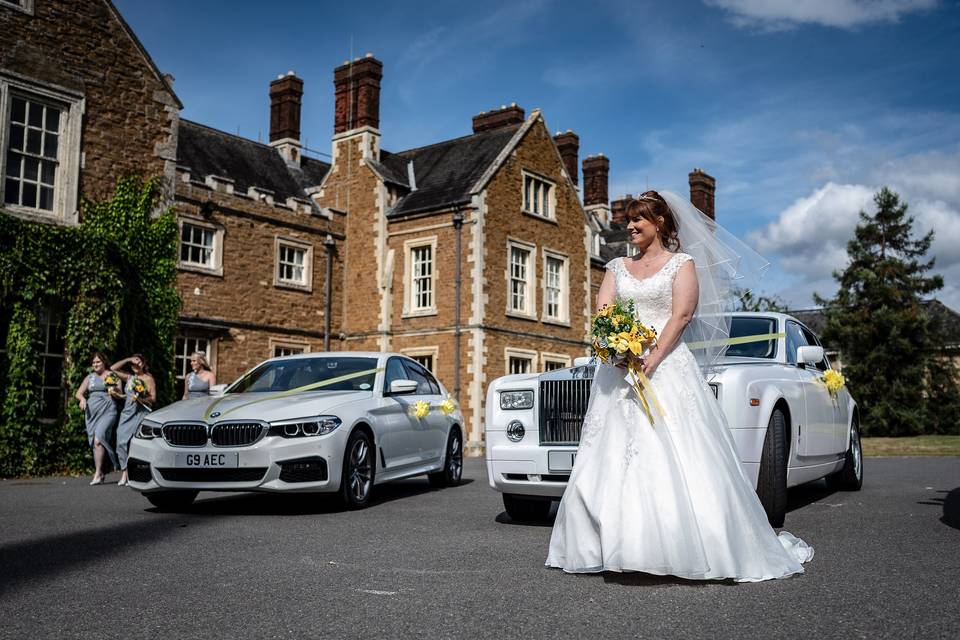 Brooksby Hall backdrop