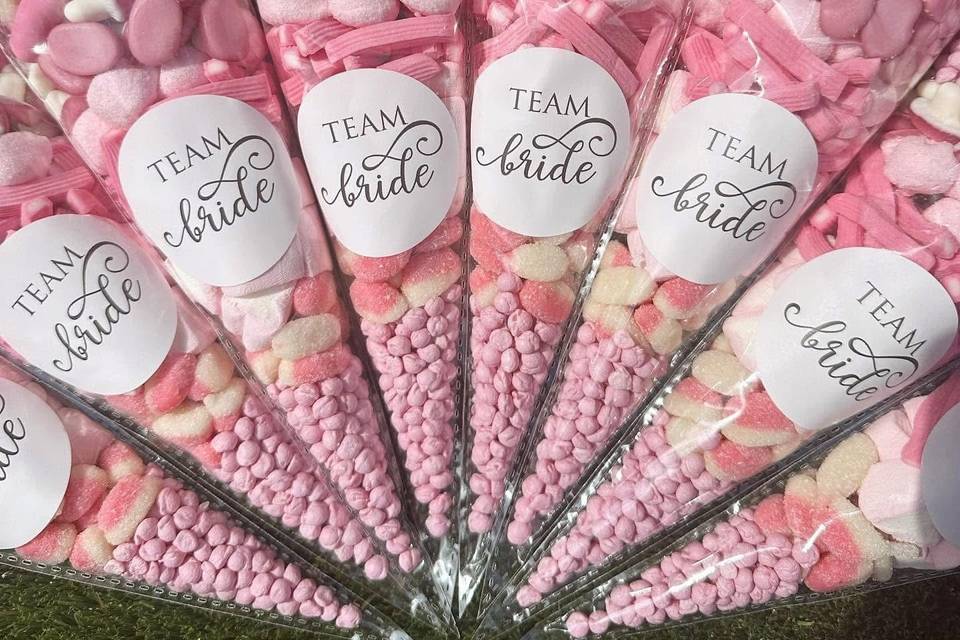 Team Bride Cones 💕