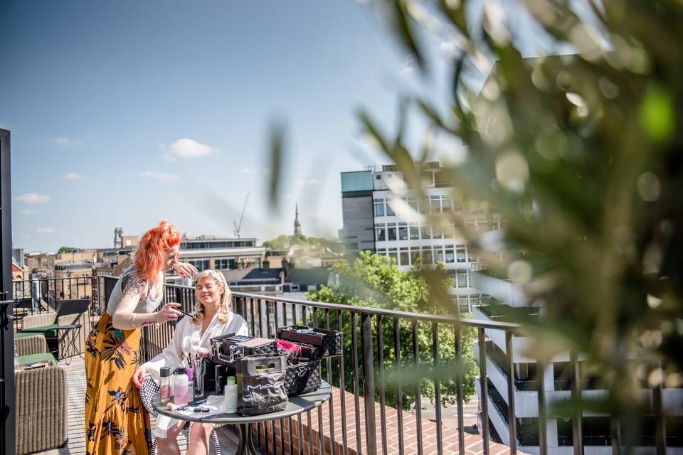 Shoreditch London Wedding Prep