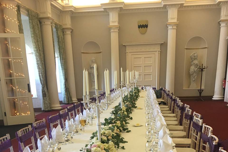 Great Hall Wedding Breakfast