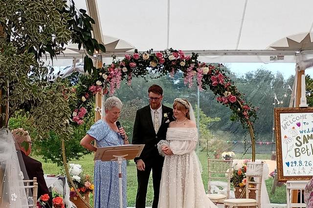 Marquee Wedding in Field