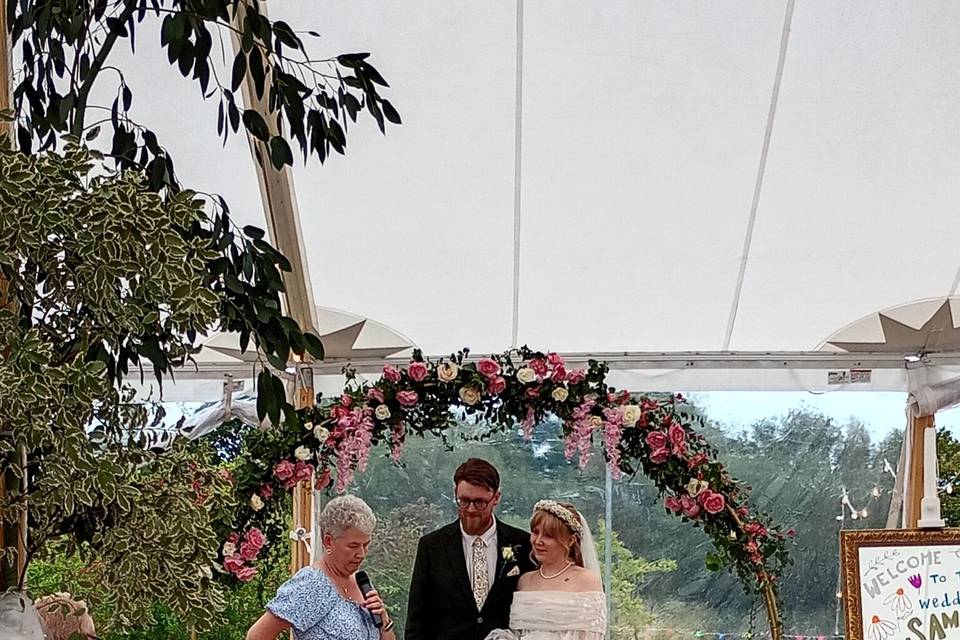 Marquee Wedding in Field