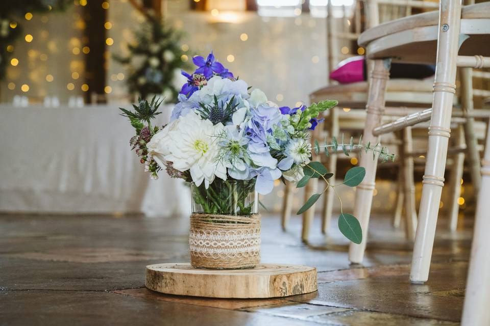 Aisle decoration