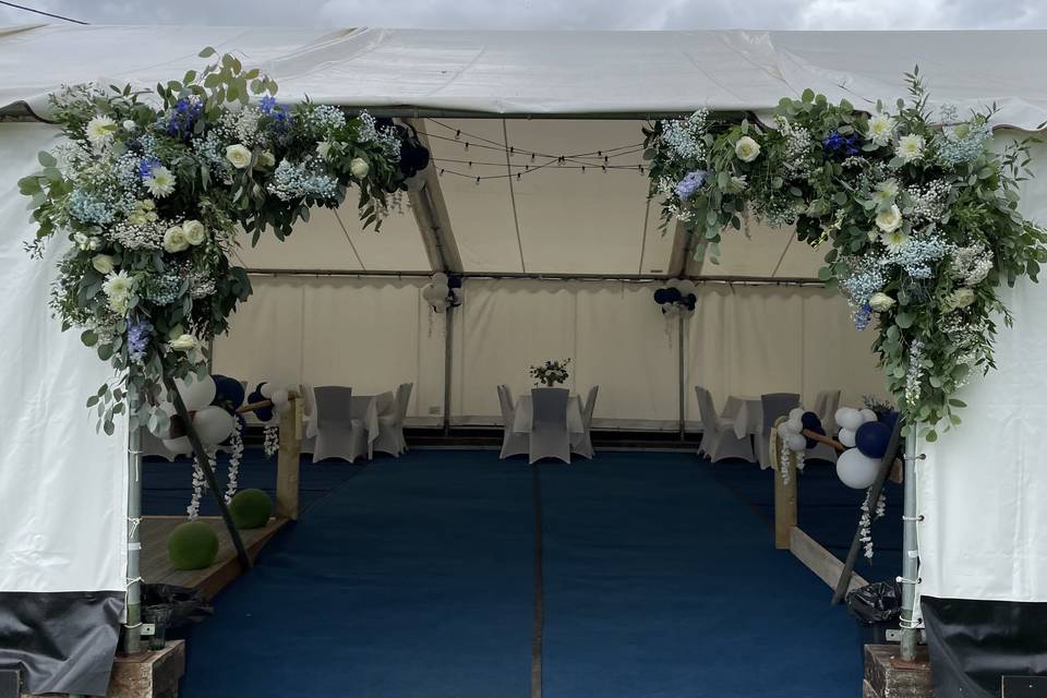 Marquee entrance