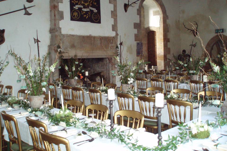 Wedding at Bolton Castle