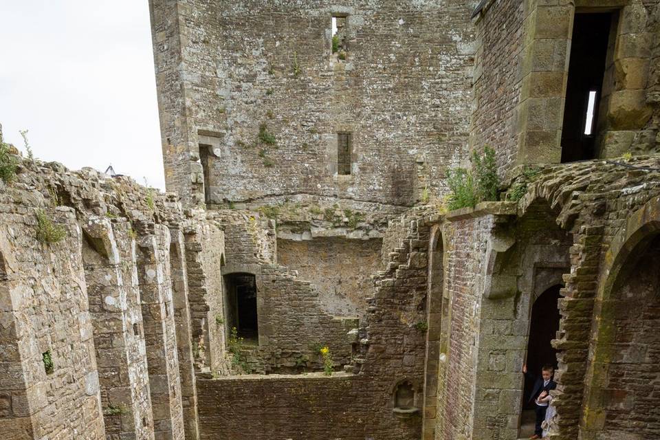 Battlements and view