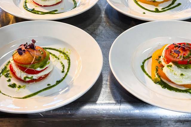 Tomato and Mozzarella Stack