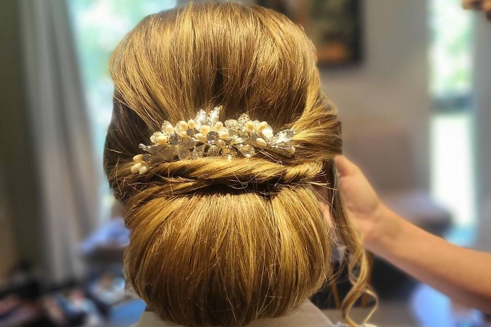 Elegant updo