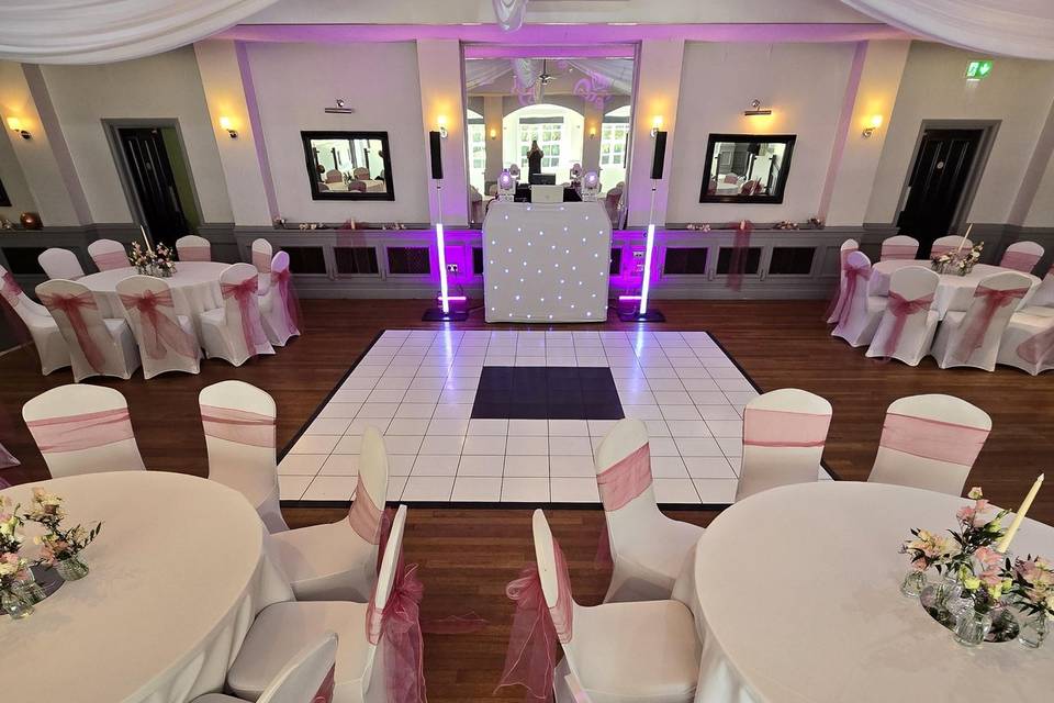 Wedding dance floor