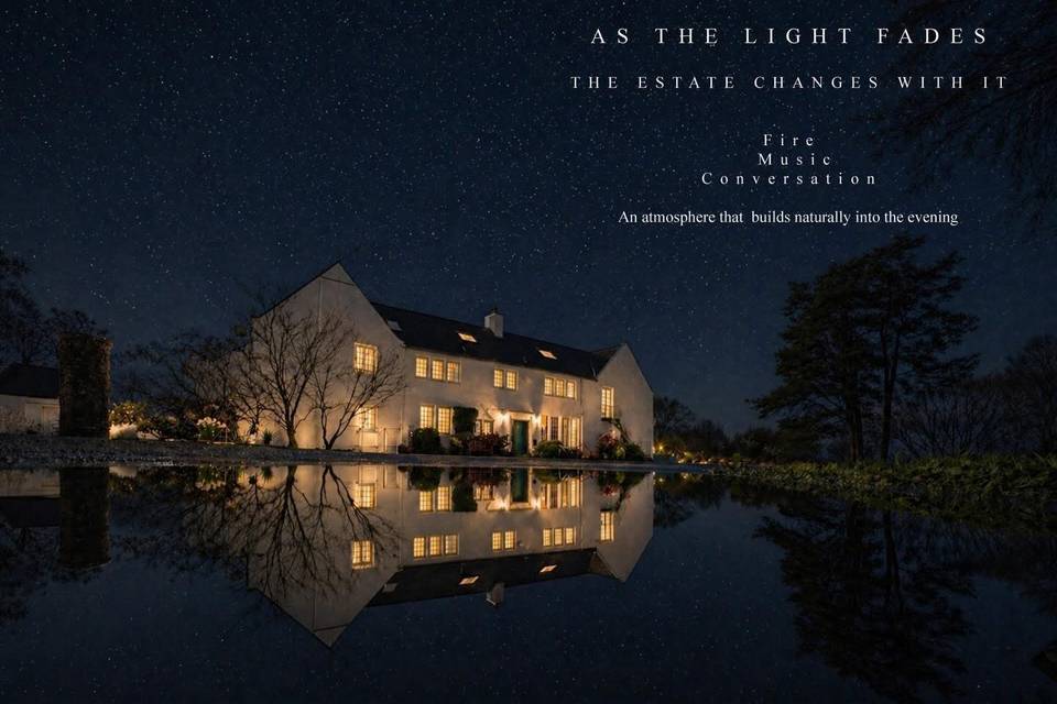 The Manor House at Night
