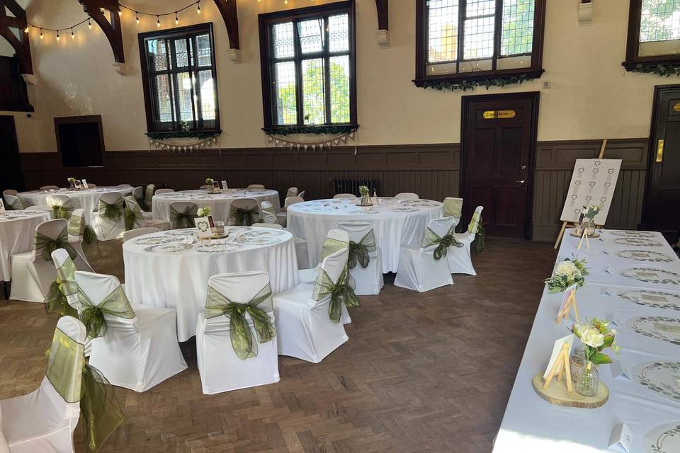 Dressed tables