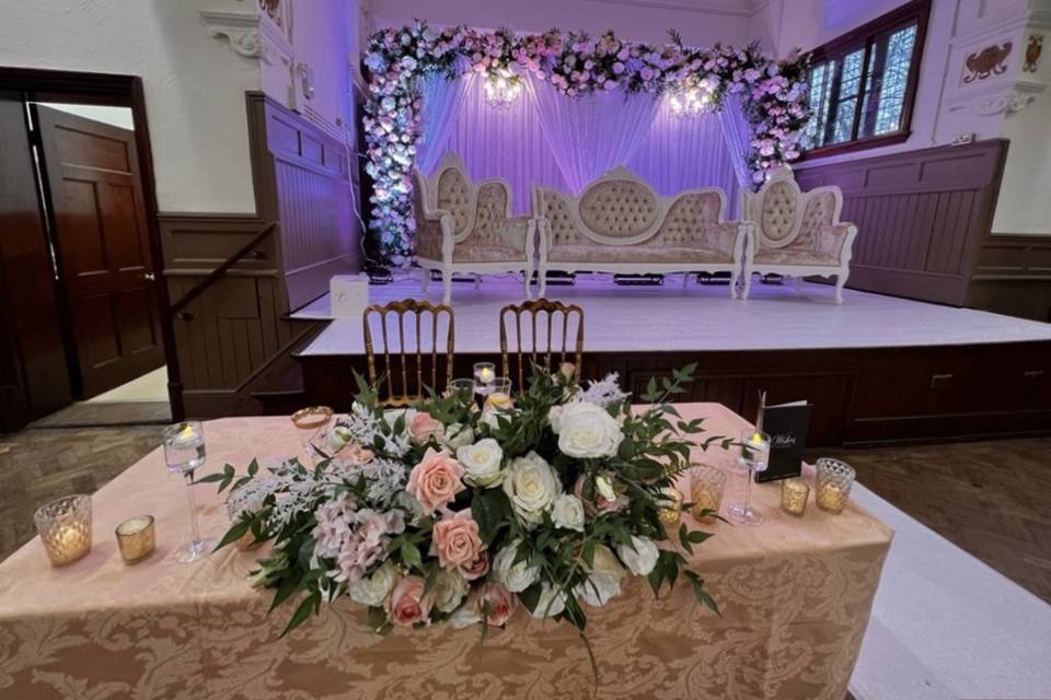 Wedding stae