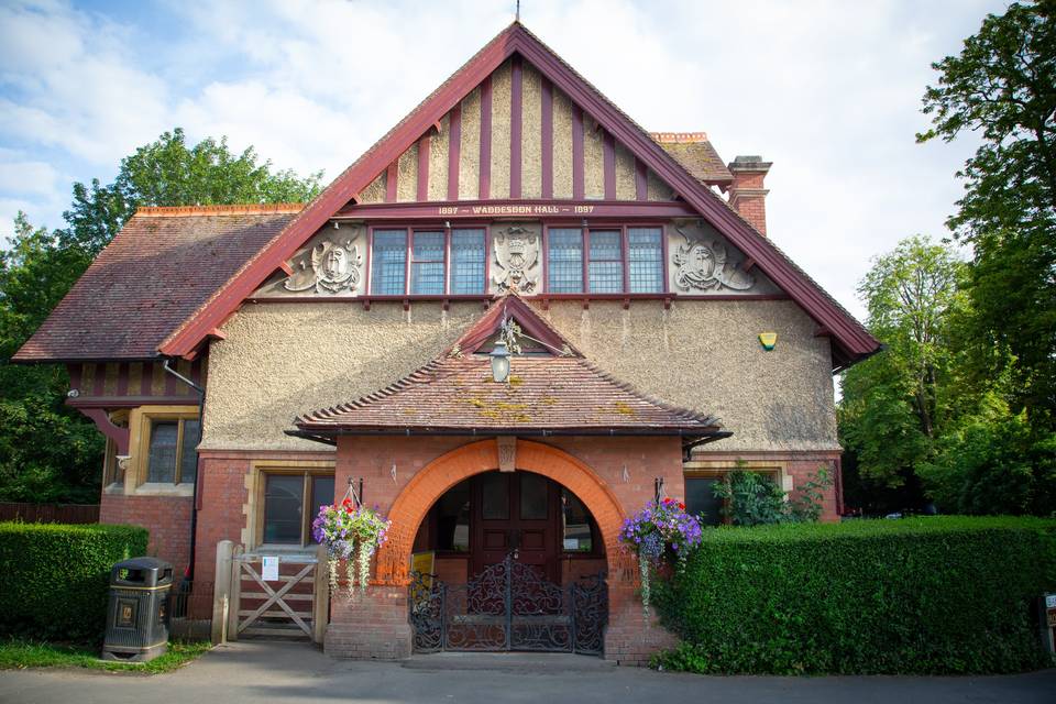 Exterior of Waddesdon Hall