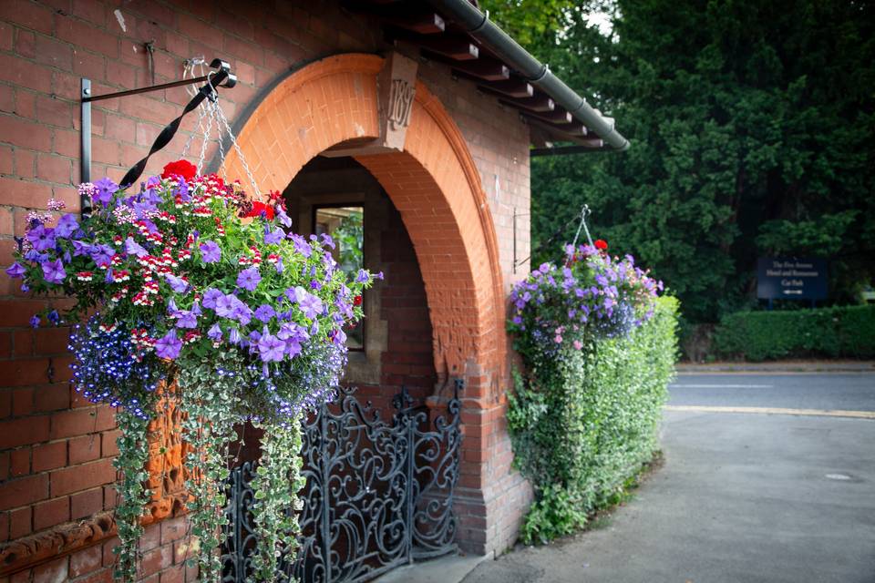 Front entrance