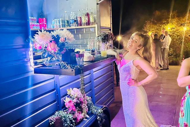 The happy bride