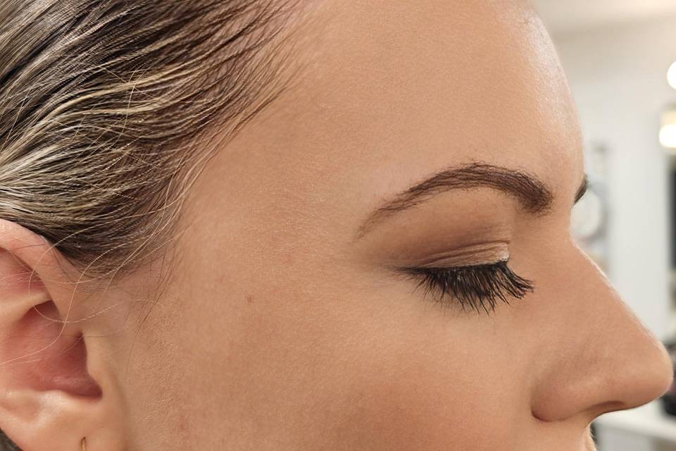 Western bridal makeup