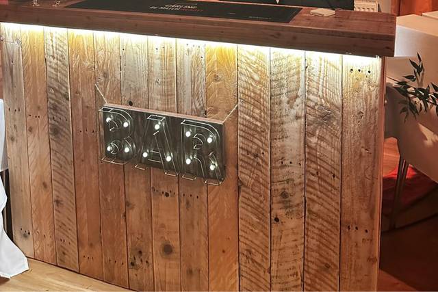Rustic Bar Front