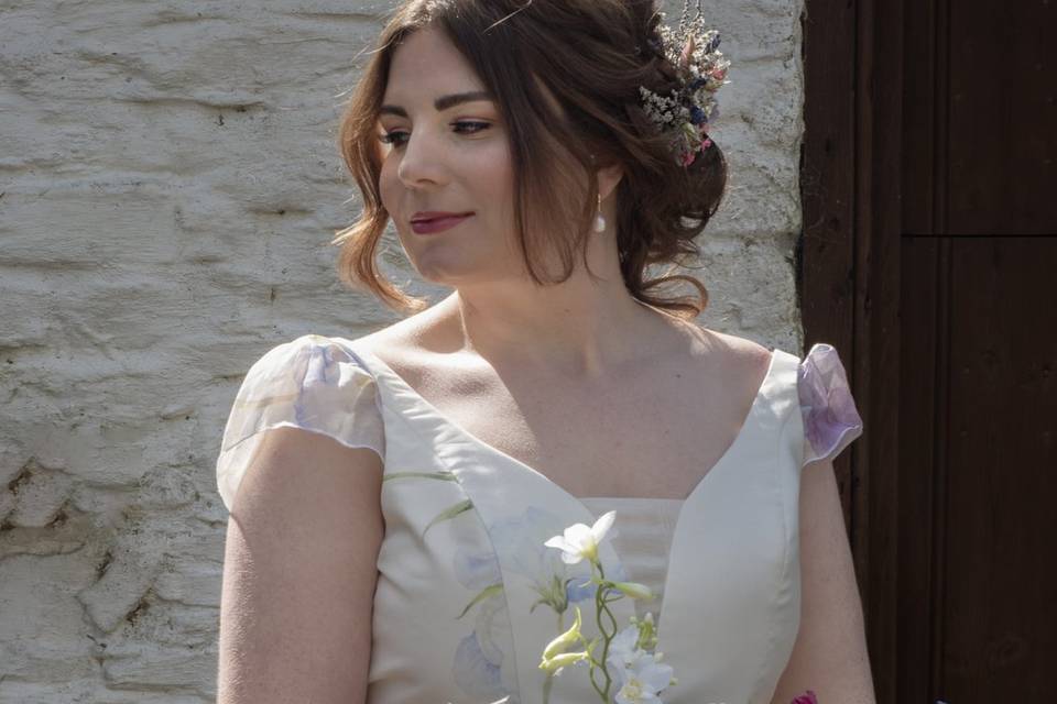 Bride at Ballydugan Mill close