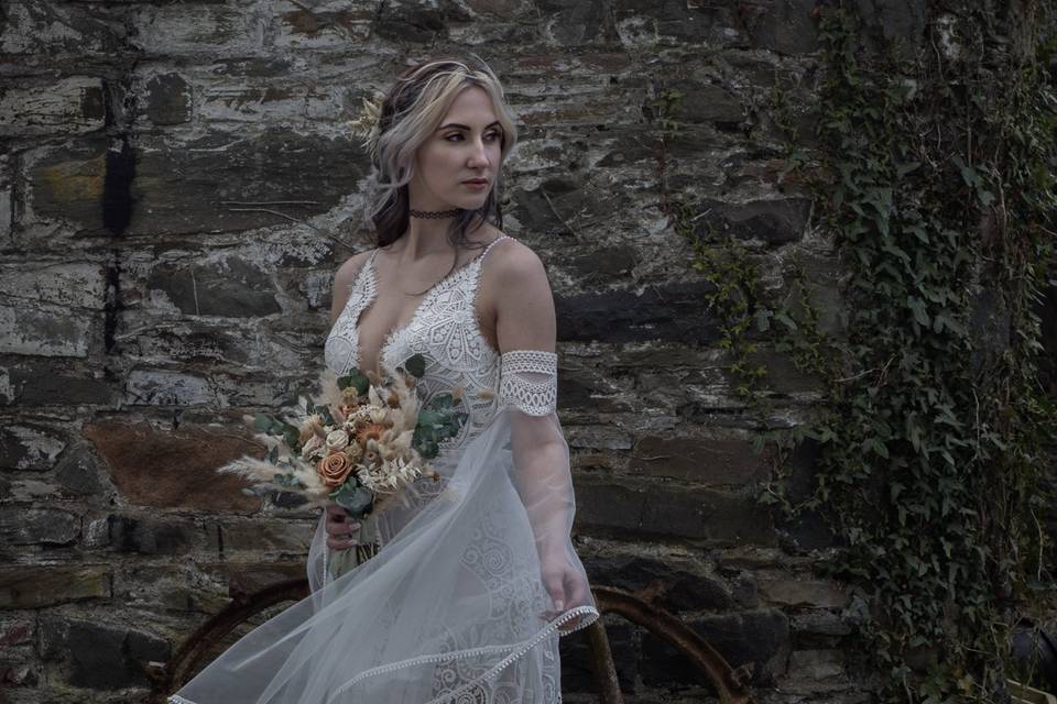 Bride at Ballydugan Mill Meg