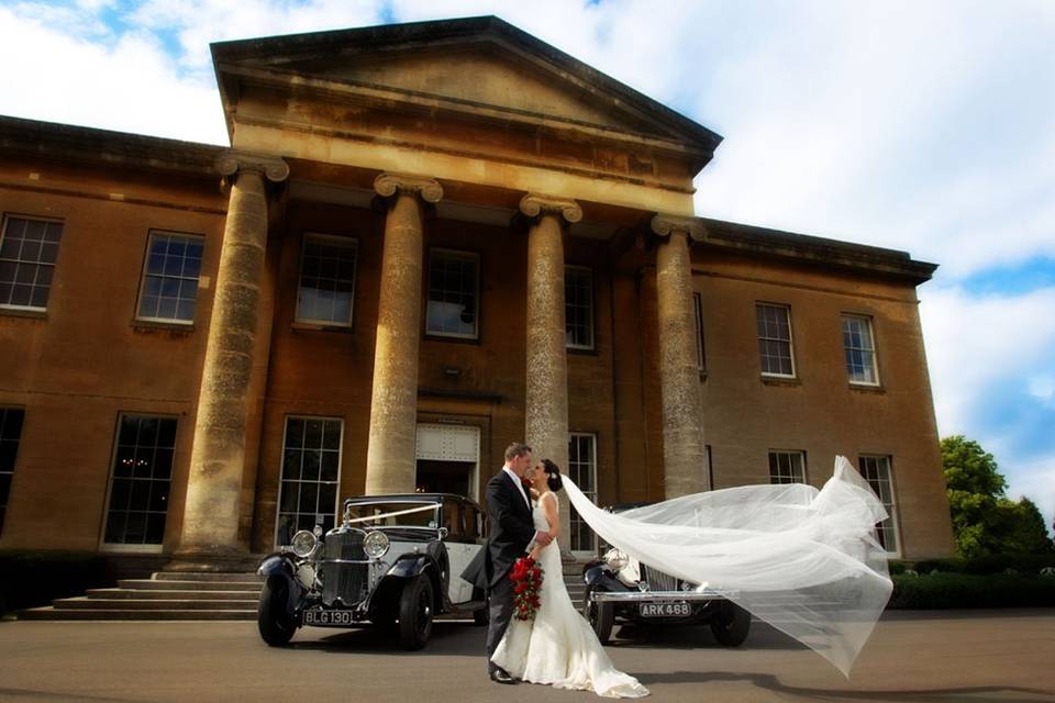 Newlyweds in The Great Hall