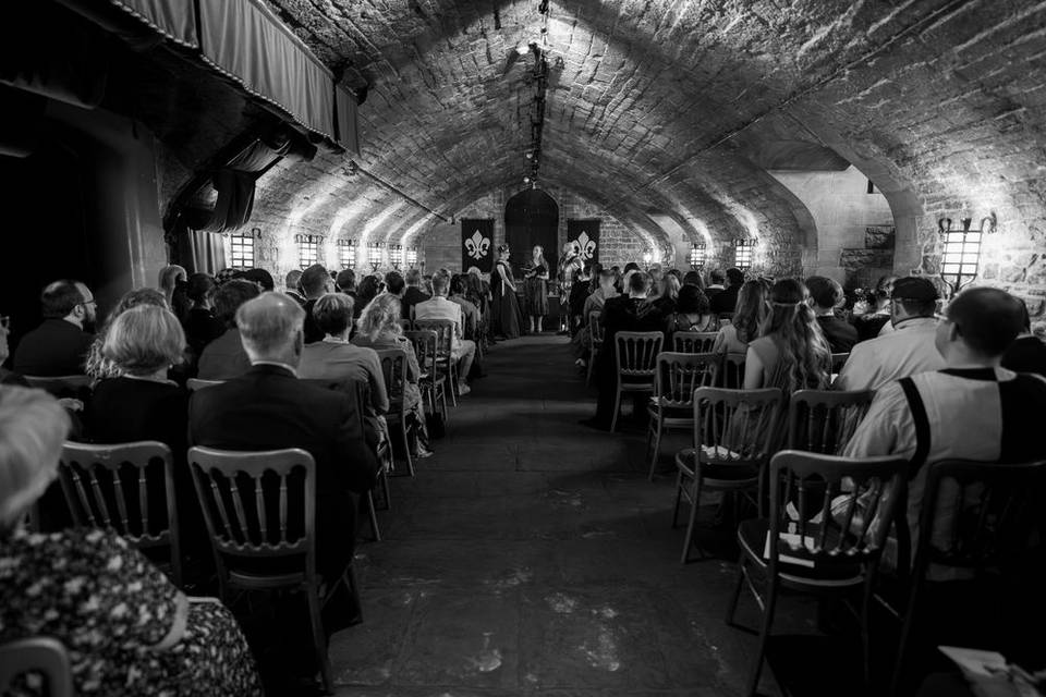 Undercroft at Cardiff Castle