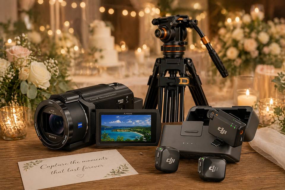 Wedding camcorder package