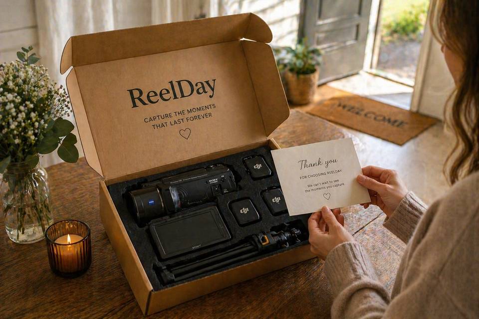 Wedding camcorder hire kit