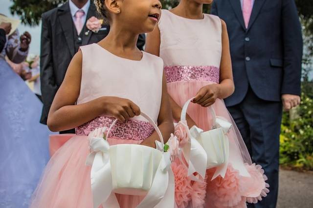 Ready to throw the petals