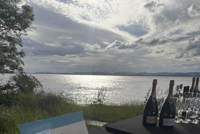 Oysters and Champagne