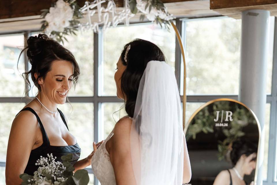 A recent wedding