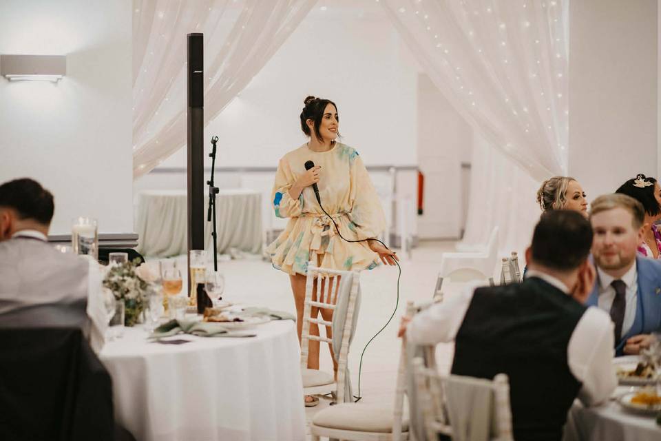 A recent wedding