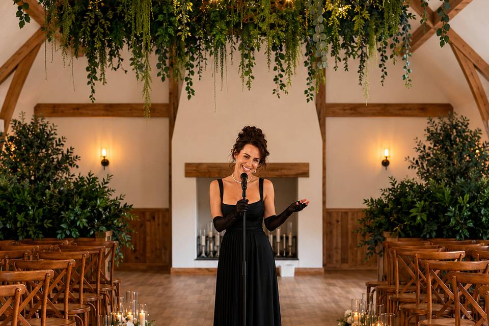 A recent wedding