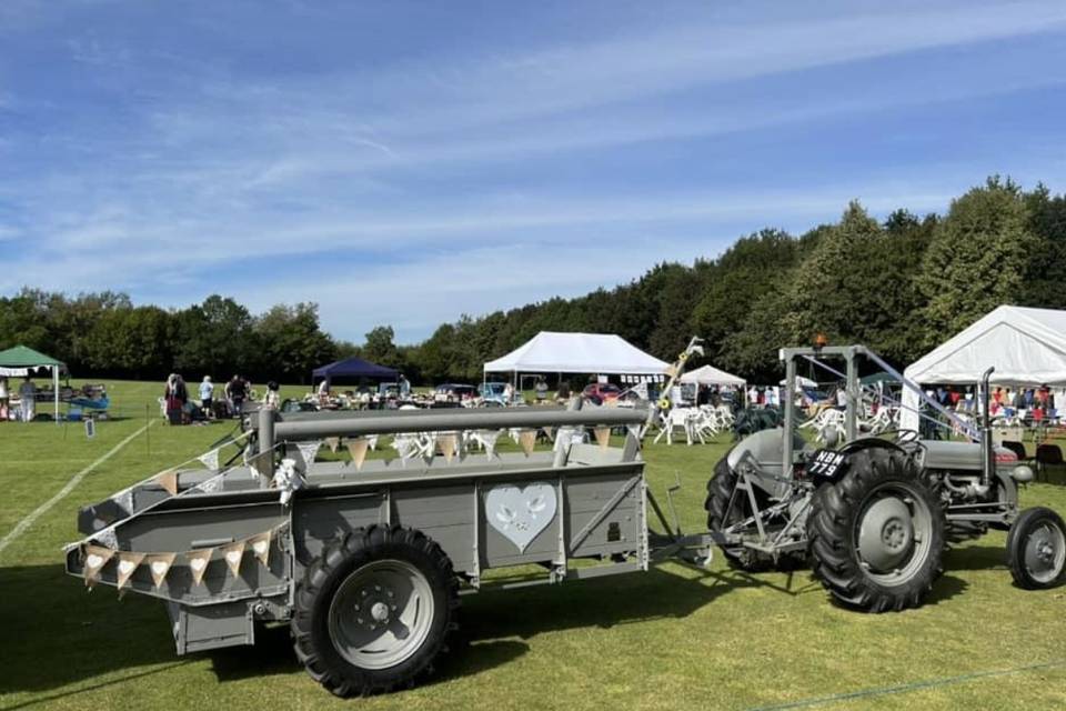 Blossom vintage tractor hire