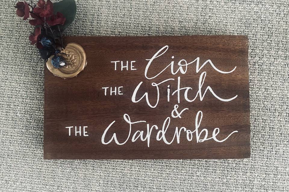 Wooden table names