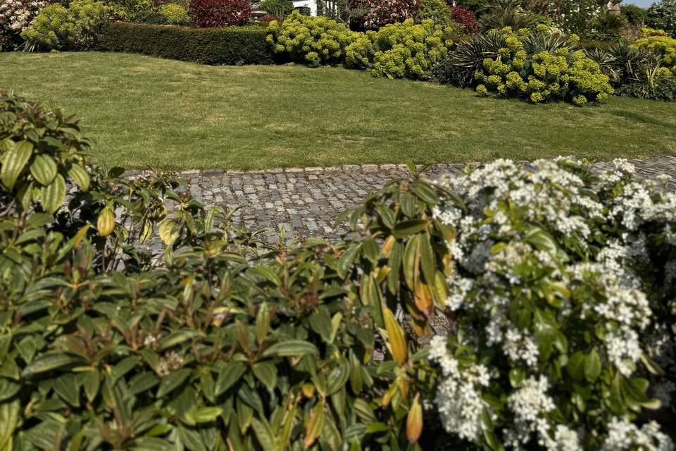 House and gardens